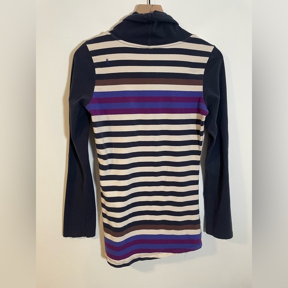 Lole Principle Tunic Striped Women's-Sorita/Tango Size Medium Organic Cotton - Picture 7 of 13